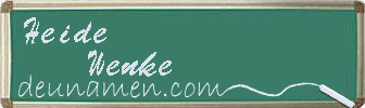 Heide Wenke Visitenkarte